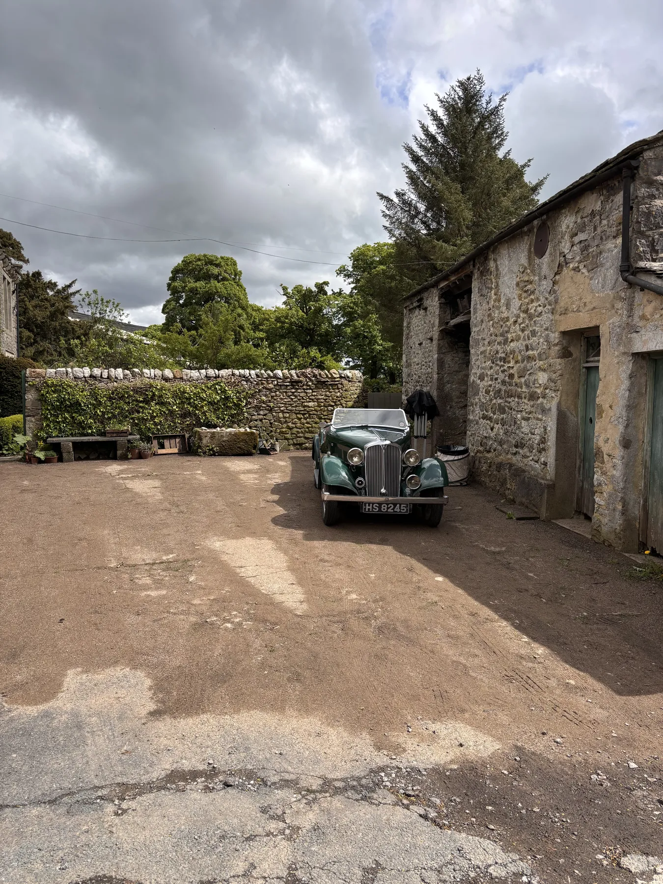 A historic town square on a private All Creatures Great & Small day tour